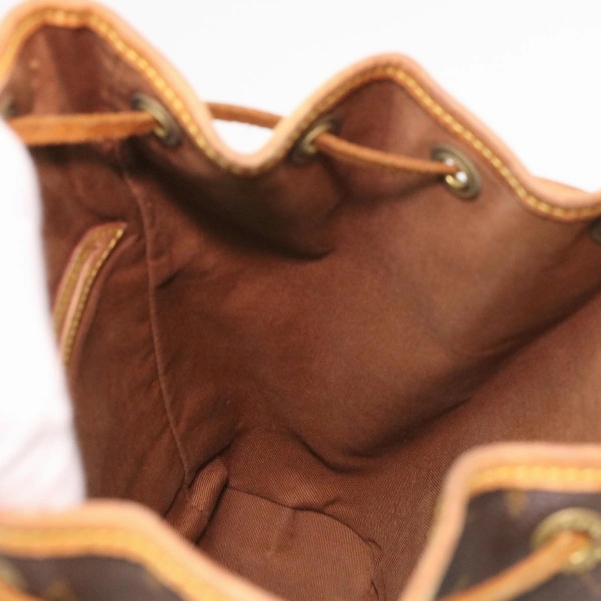 LOUIS VUITTON Monogram Montsouris MM Backpack M51136 LV 39072