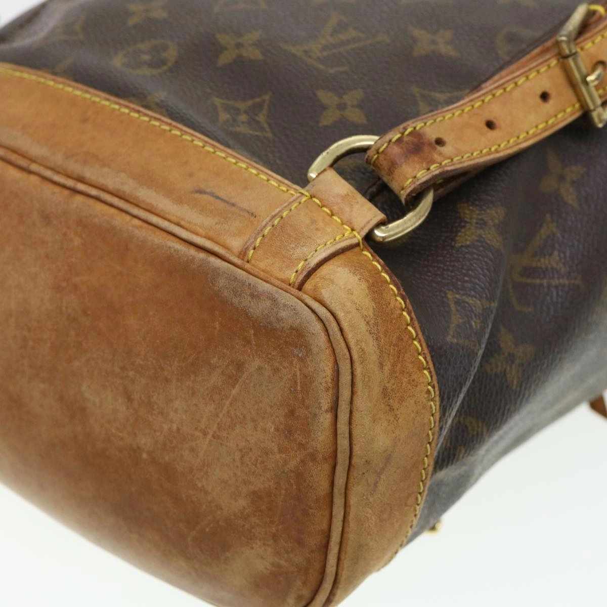 LOUIS VUITTON Monogram Montsouris MM Backpack M51136 LV 39072