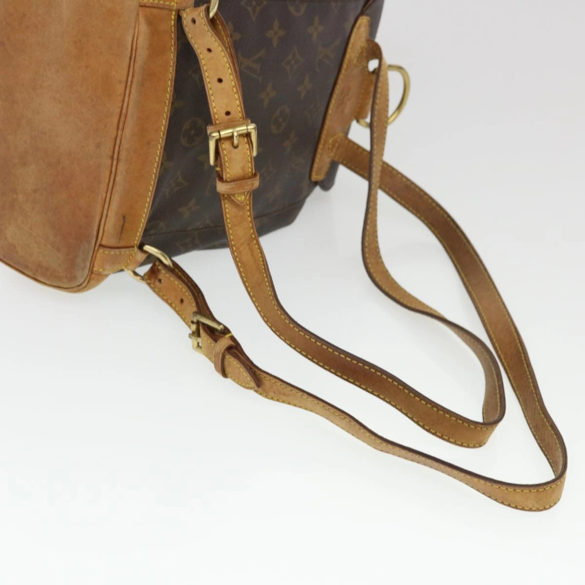 LOUIS VUITTON Monogram Montsouris MM Backpack M51136 LV 39072