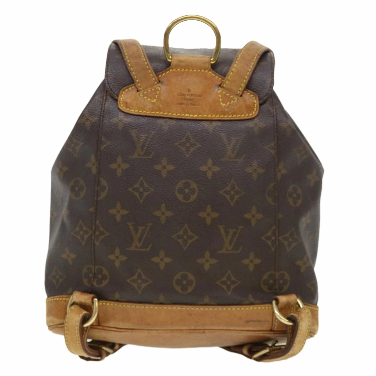 LOUIS VUITTON Monogram Montsouris MM Backpack M51136 LV 39072