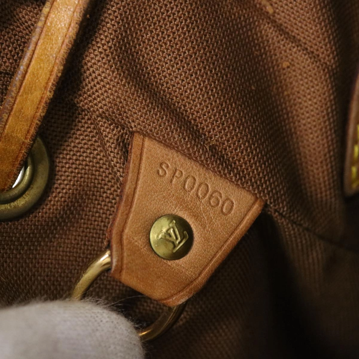 LOUIS VUITTON Monogram Montsouris MM Backpack M51136 LV 39072