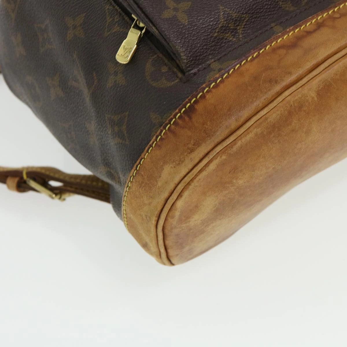 LOUIS VUITTON Monogram Montsouris MM Backpack M51136 LV 39072