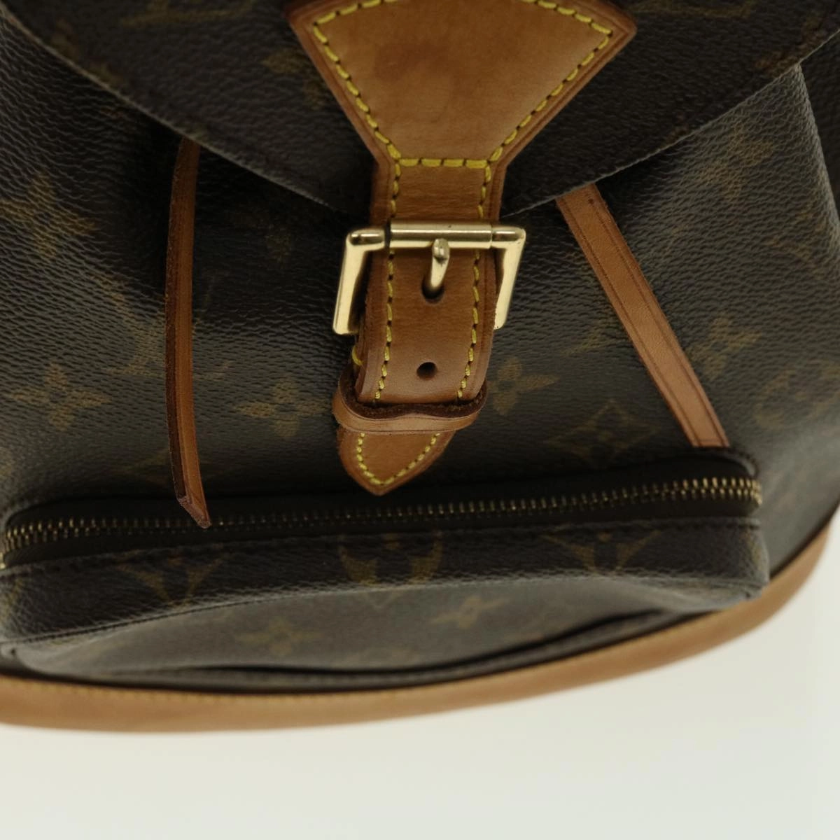 LOUIS VUITTON Monogram Montsouris MM Backpack M51136 LV 40233