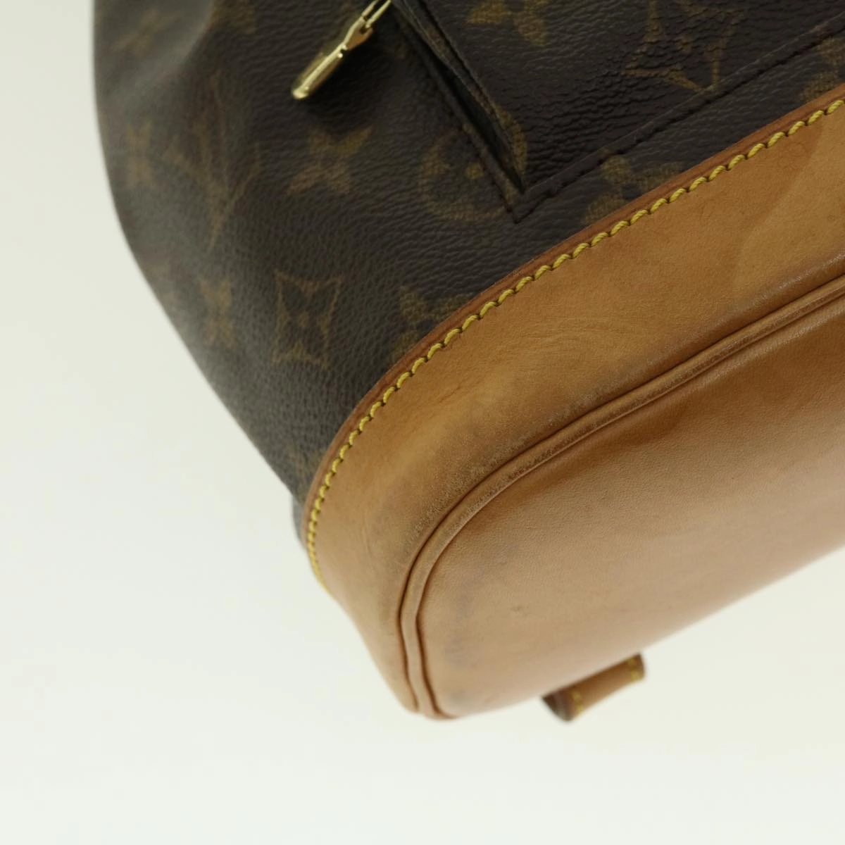 LOUIS VUITTON Monogram Montsouris MM Backpack M51136 LV 40233