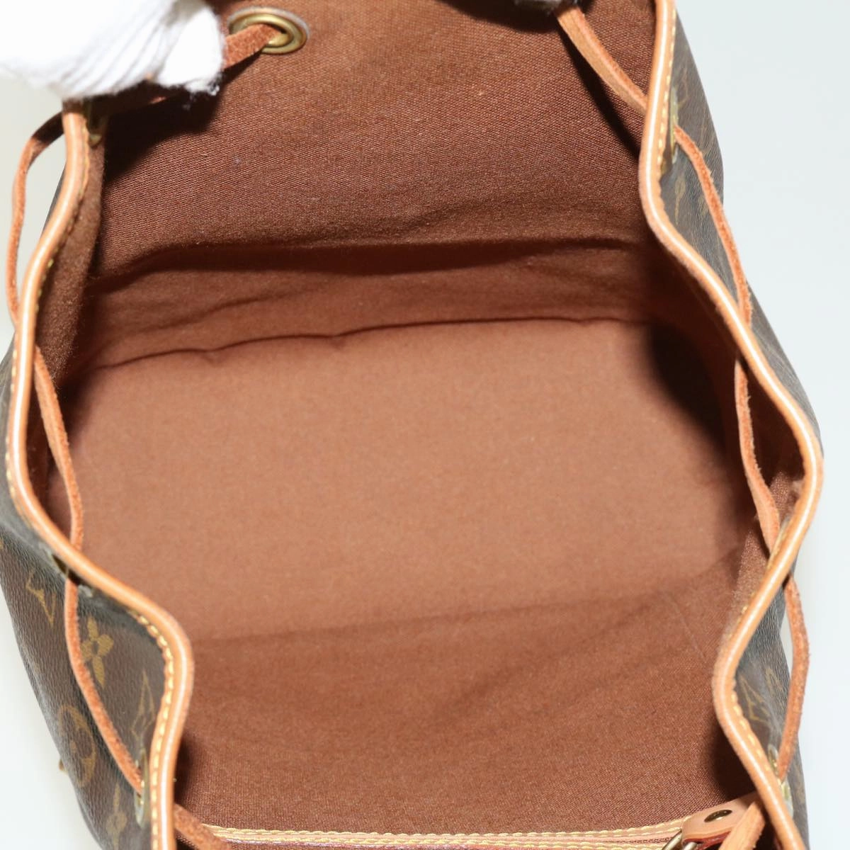 LOUIS VUITTON Monogram Montsouris MM Backpack M51136 LV 40233