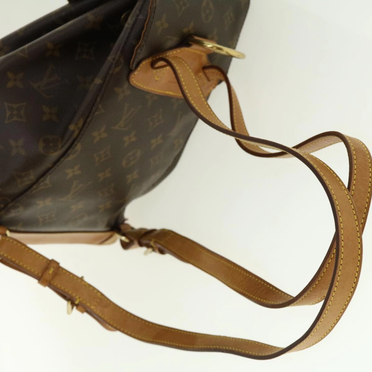 LOUIS VUITTON Monogram Montsouris MM Backpack M51136 LV 40233