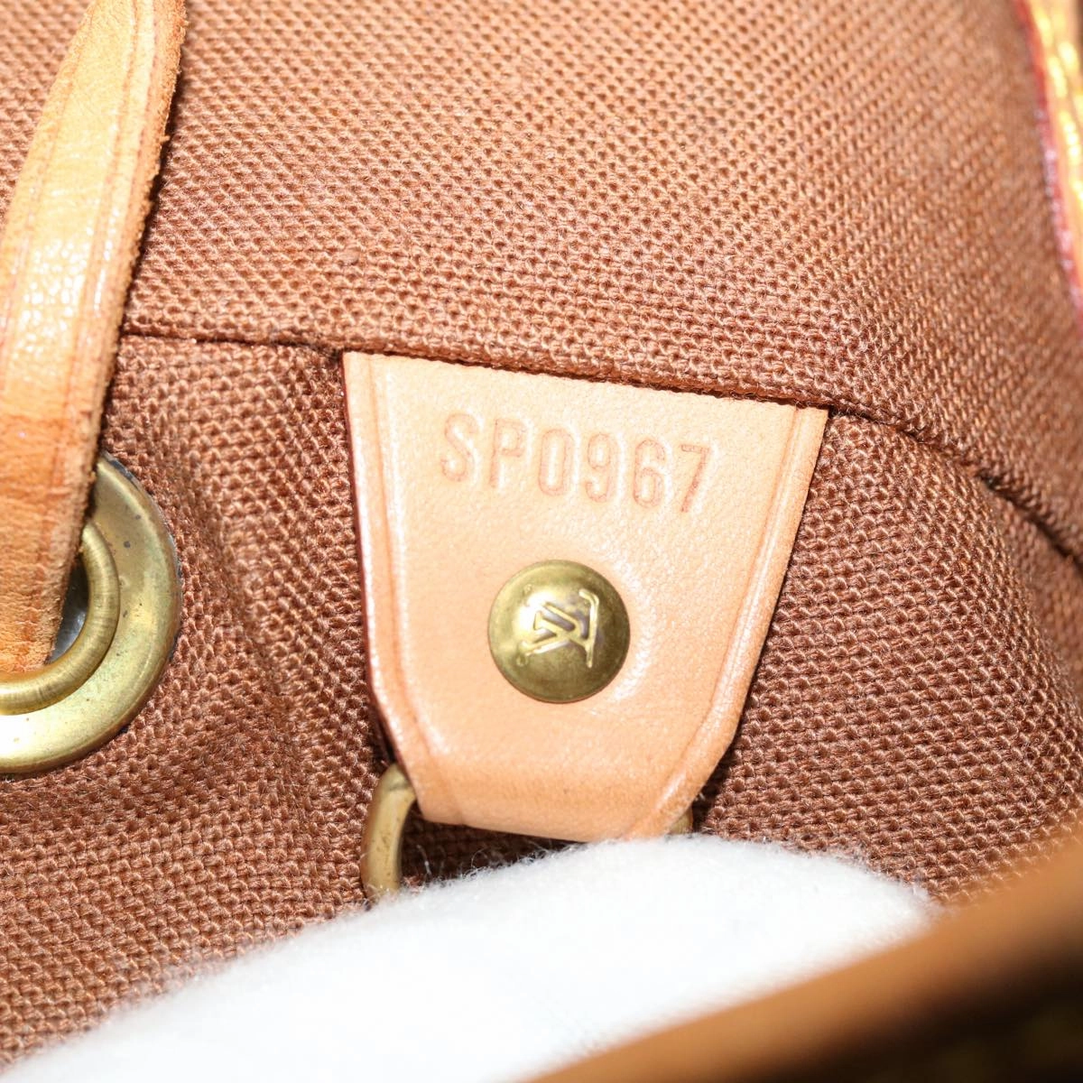 LOUIS VUITTON Monogram Montsouris MM Backpack M51136 LV 40233