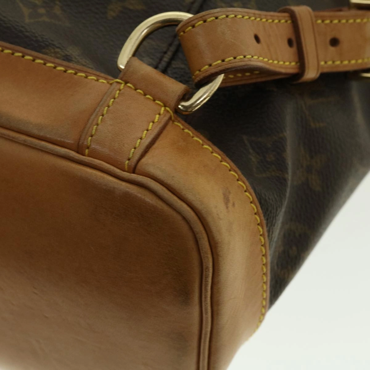 LOUIS VUITTON Monogram Montsouris MM Backpack M51136 LV 40233