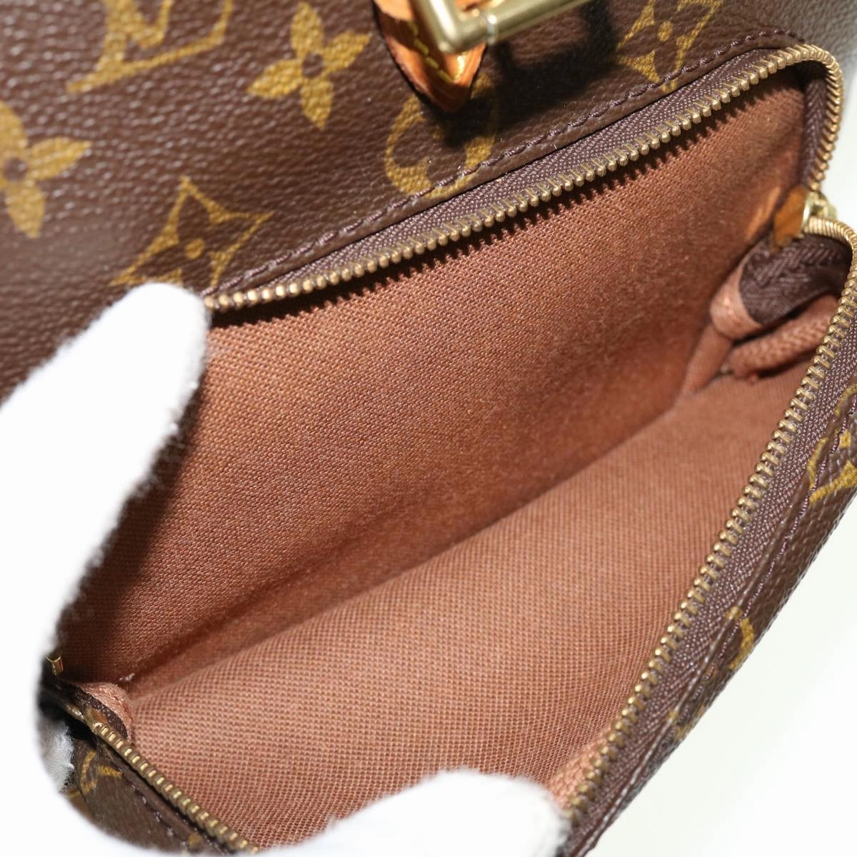 LOUIS VUITTON Monogram Montsouris MM Backpack M51136 LV 40233