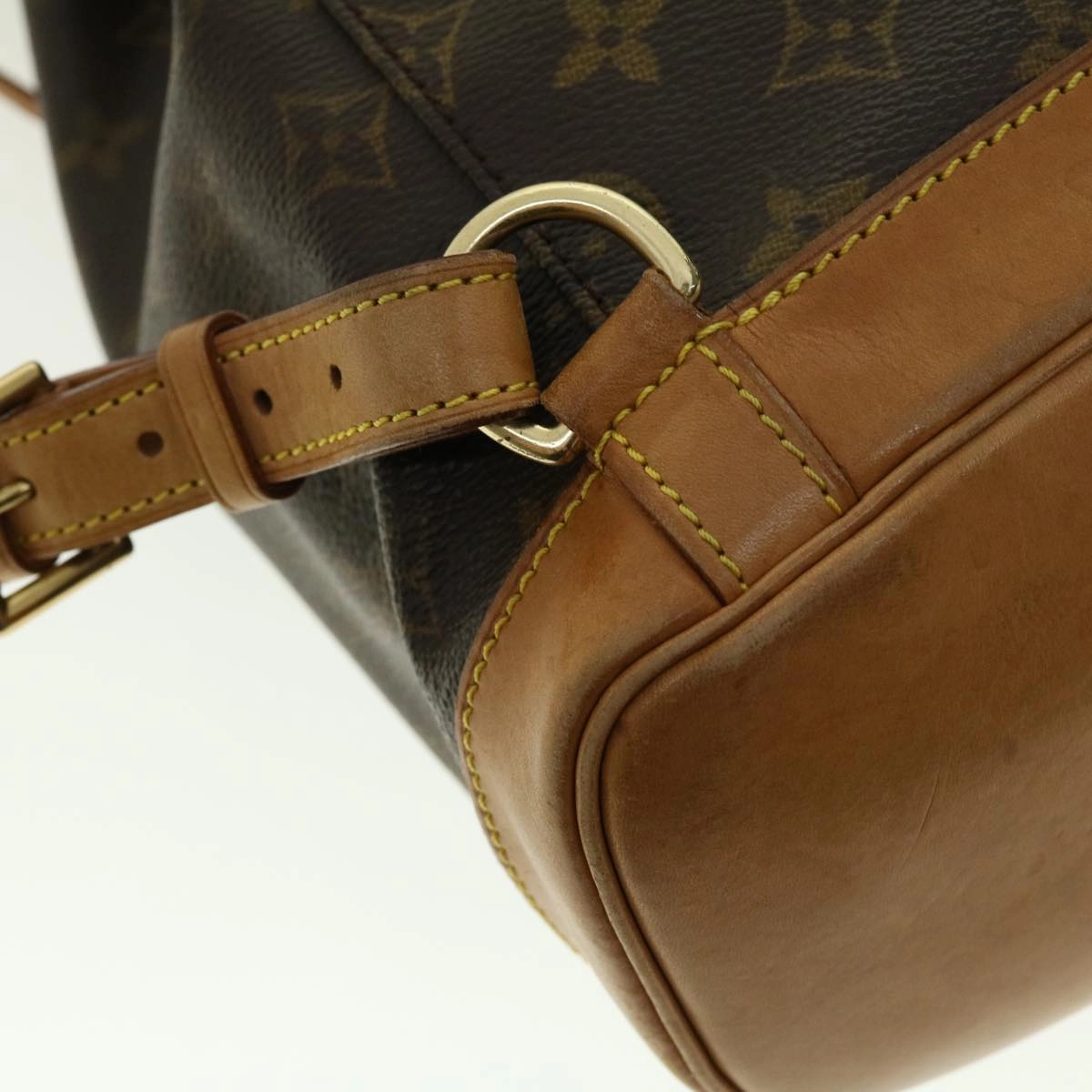 LOUIS VUITTON Monogram Montsouris MM Backpack M51136 LV 40233
