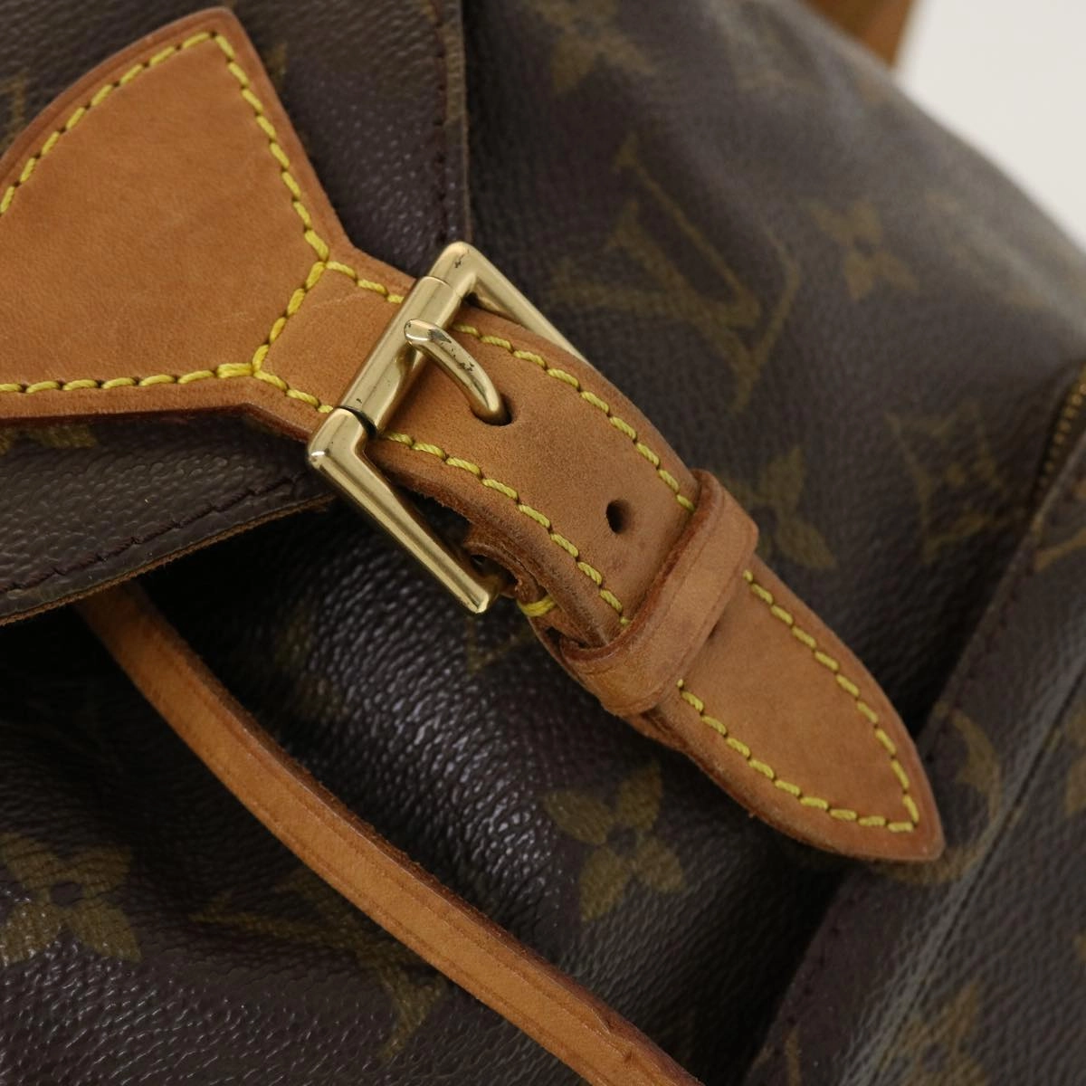 LOUIS VUITTON Monogram Montsouris MM Backpack M51136 LV 41038