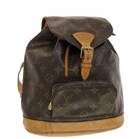LOUIS VUITTON Monogram Montsouris MM Backpack M51136 LV 41038