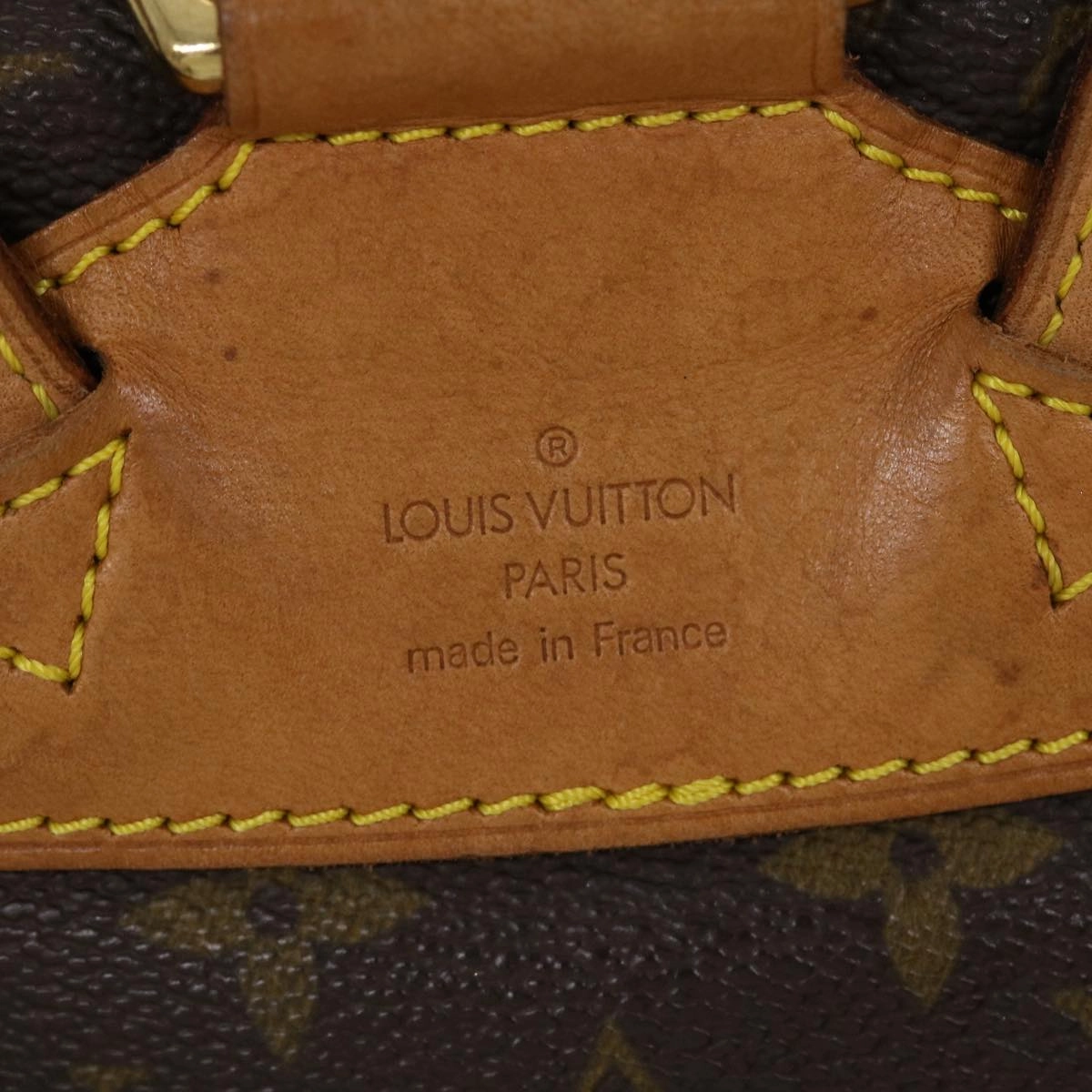 LOUIS VUITTON Monogram Montsouris MM Backpack M51136 LV 41038