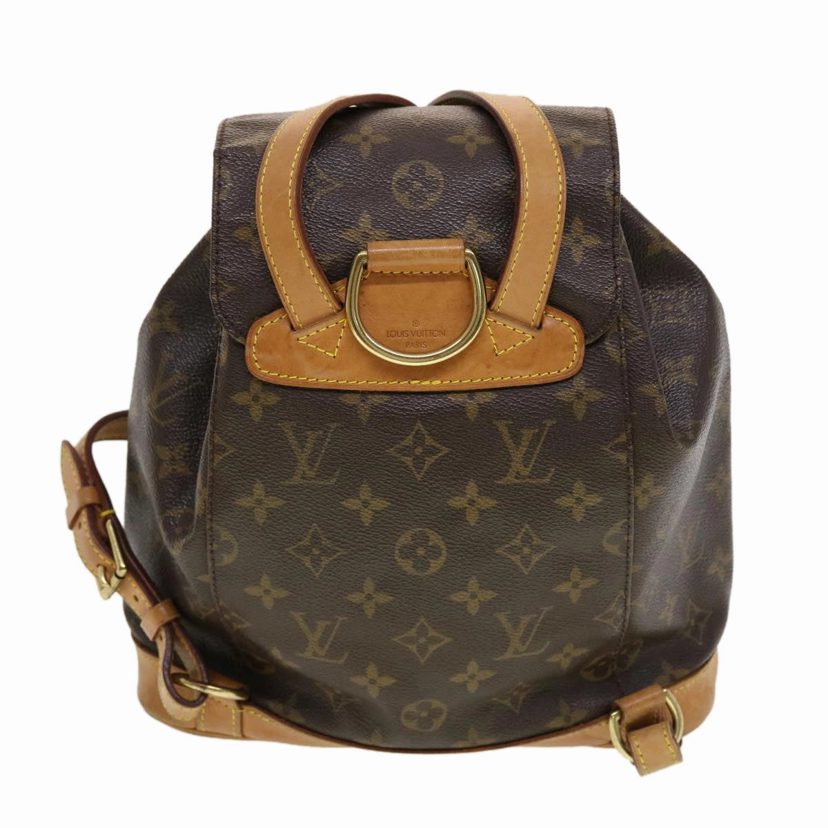 LOUIS VUITTON Monogram Montsouris MM Backpack M51136 LV 41038