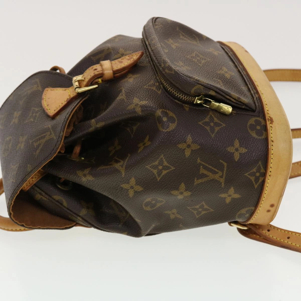 LOUIS VUITTON Monogram Montsouris PM Backpack M51137 LV 41108
