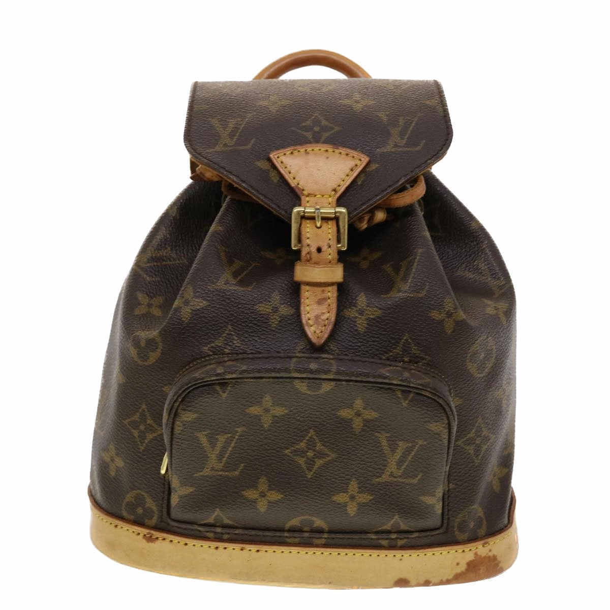 LOUIS VUITTON Monogram Montsouris PM Backpack M51137 LV 41108