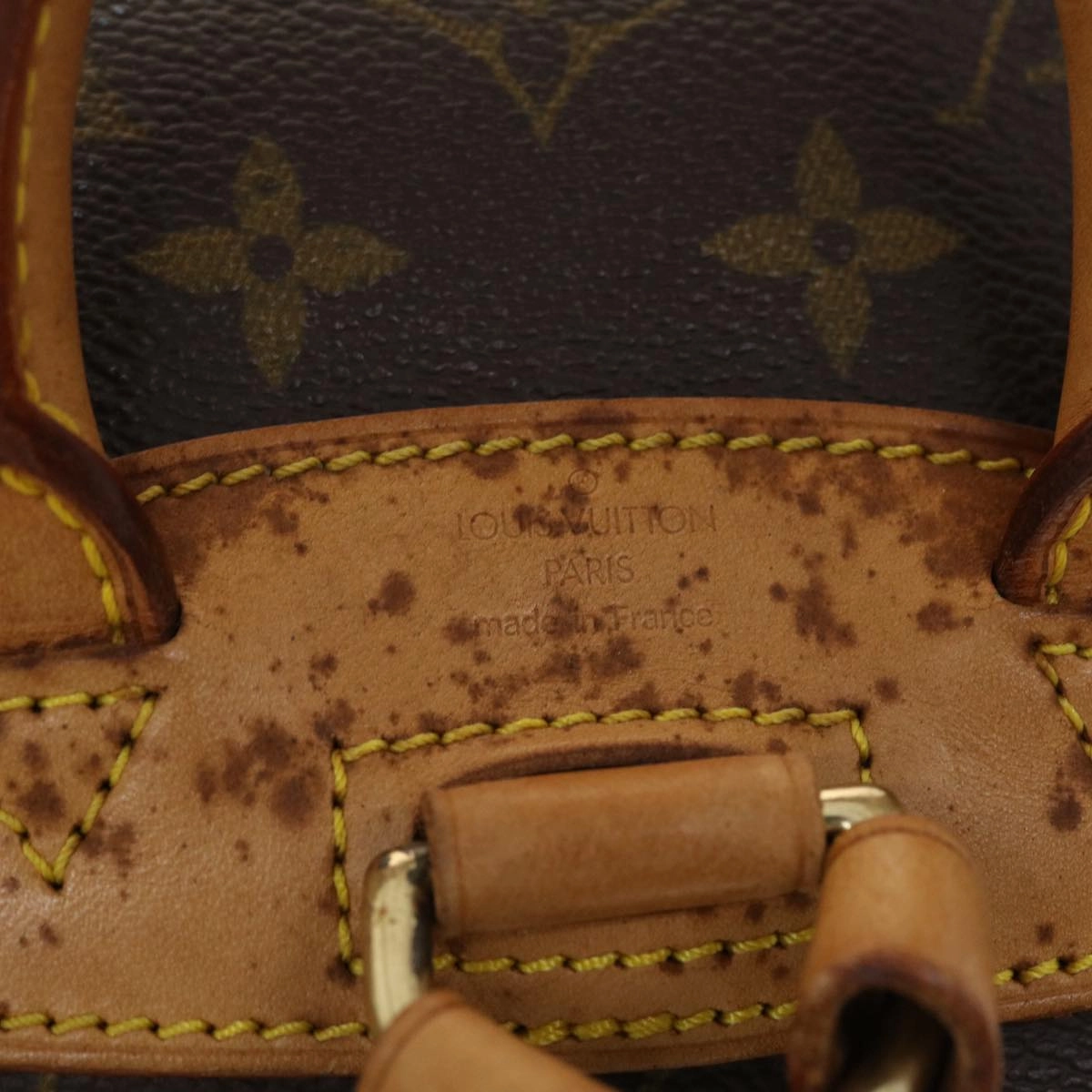 LOUIS VUITTON Monogram Montsouris PM Backpack M51137 LV 41108