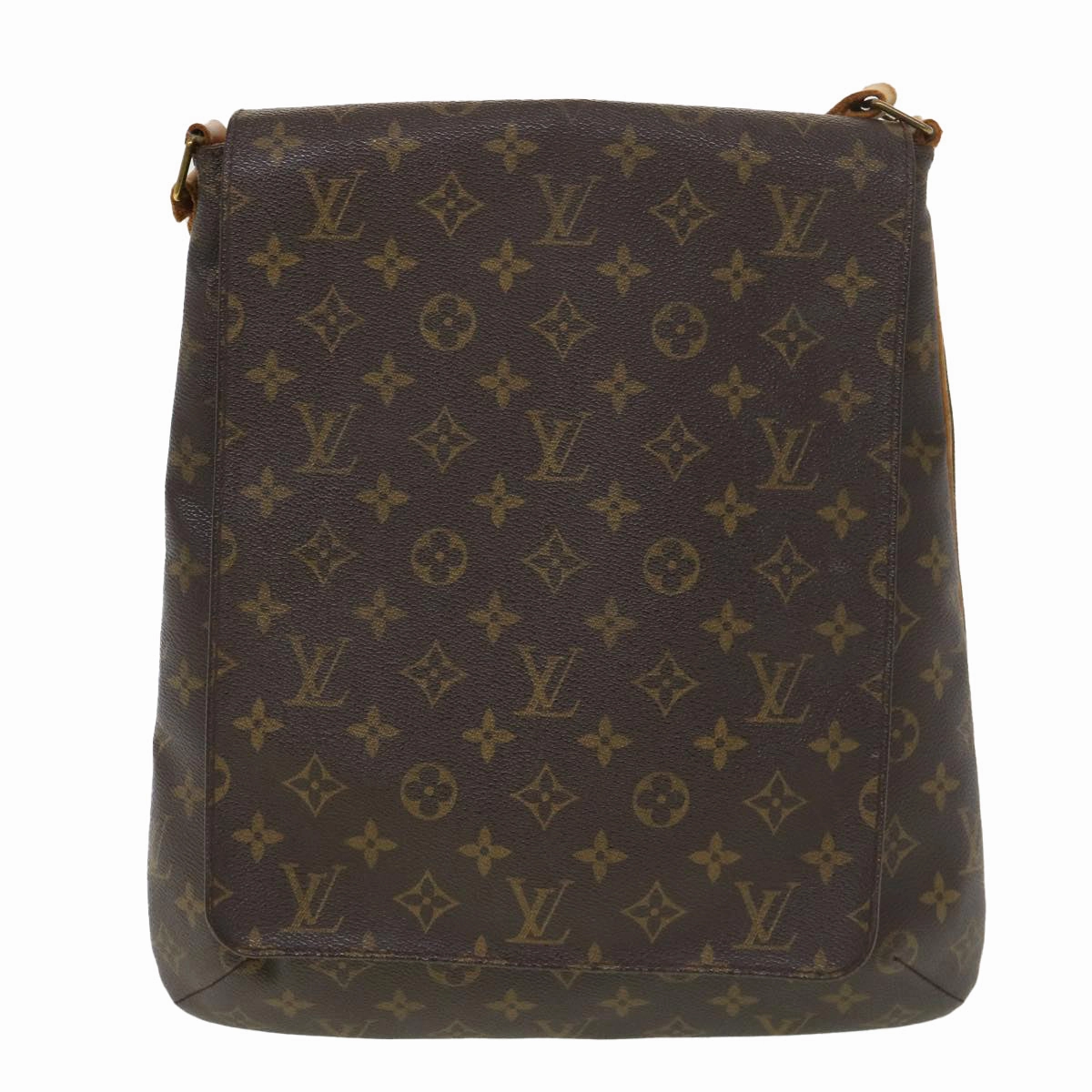 LOUIS VUITTON Monogram Musette Shoulder Bag M51256 LV yt977