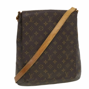 LOUIS VUITTON Monogram Musette Shoulder Bag M51256 LV yt977