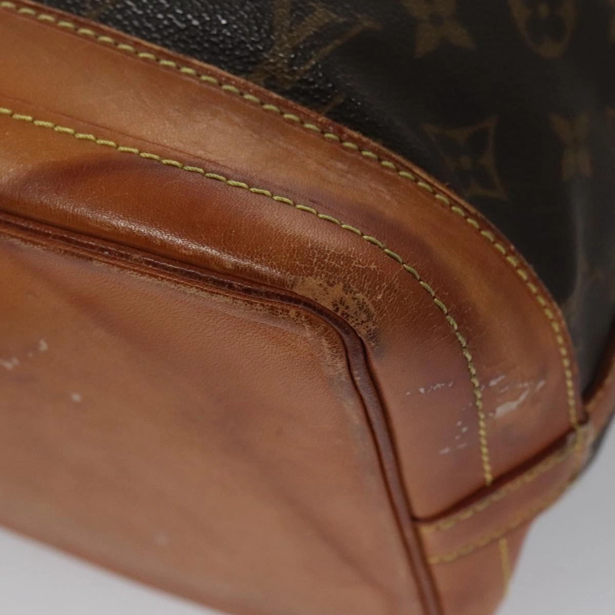 LOUIS VUITTON Monogram Noe Shoulder Bag M42224 LV 100427