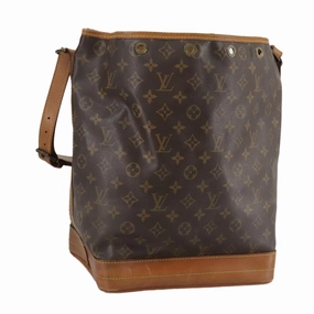 LOUIS VUITTON Monogram Noe Shoulder Bag M42224 LV 105454