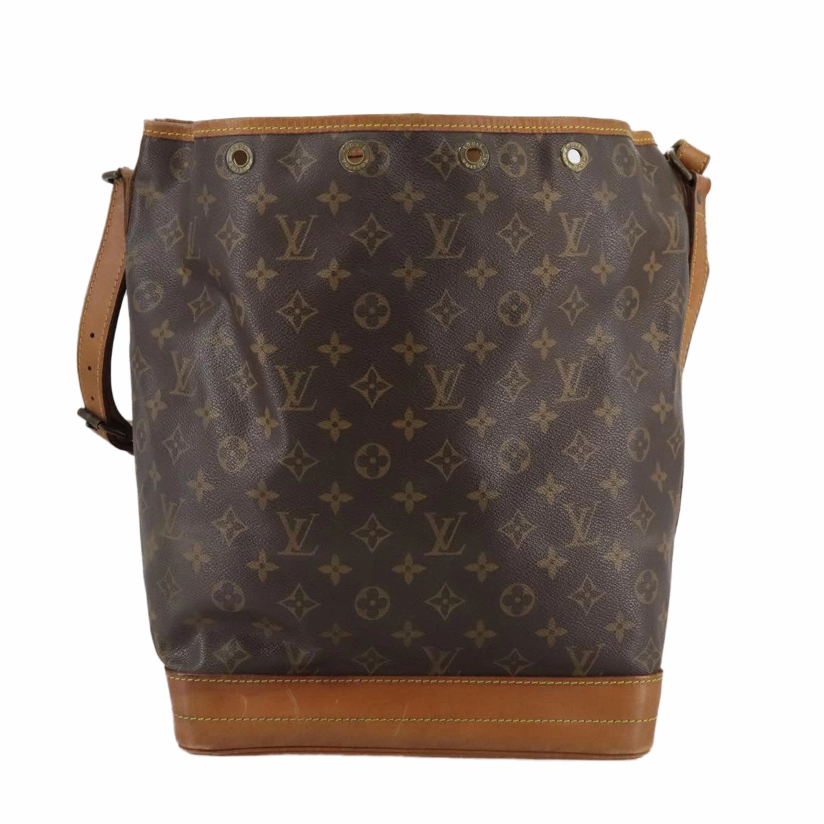 LOUIS VUITTON Monogram Noe Shoulder Bag M42224 LV 105454