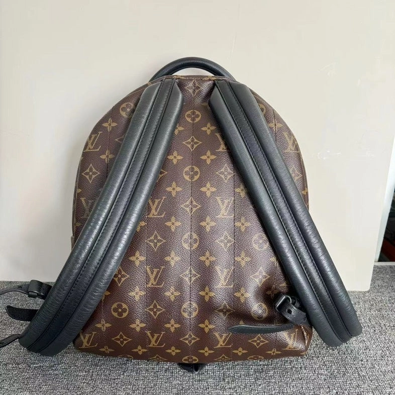 Louis Vuitton Monogram Palm Springs Backpack Brown Medium