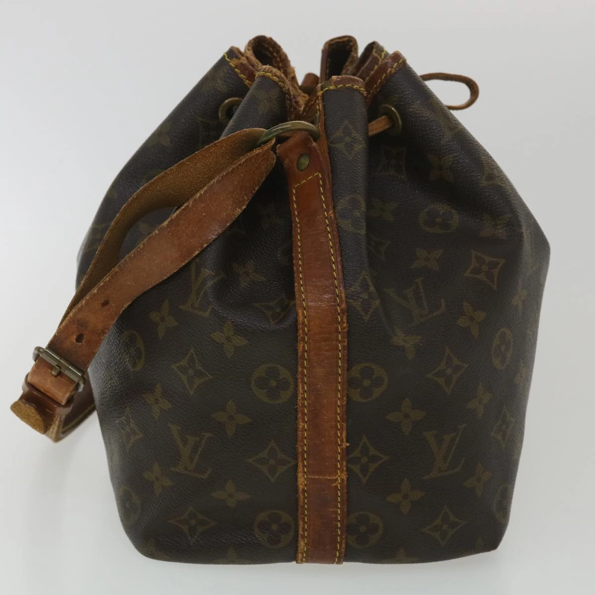 LOUIS VUITTON Monogram Petit Noe Shoulder Bag M42226 LV 38442