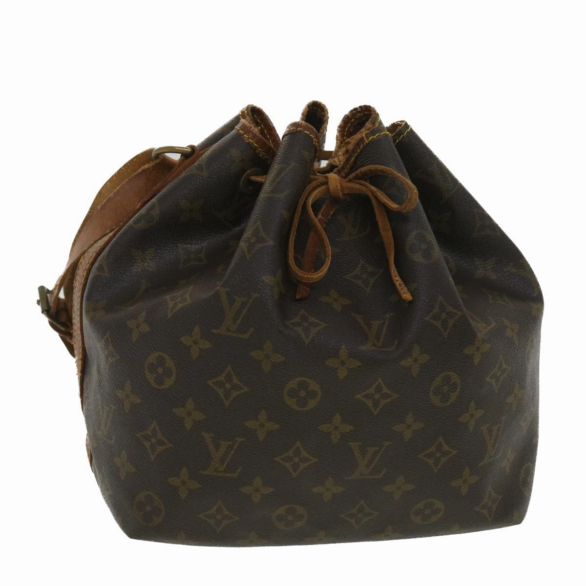 LOUIS VUITTON Monogram Petit Noe Shoulder Bag M42226 LV 38442