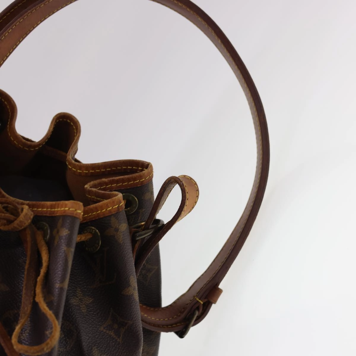 LOUIS VUITTON Monogram Petit Noe Shoulder Bag M42226 LV 39980