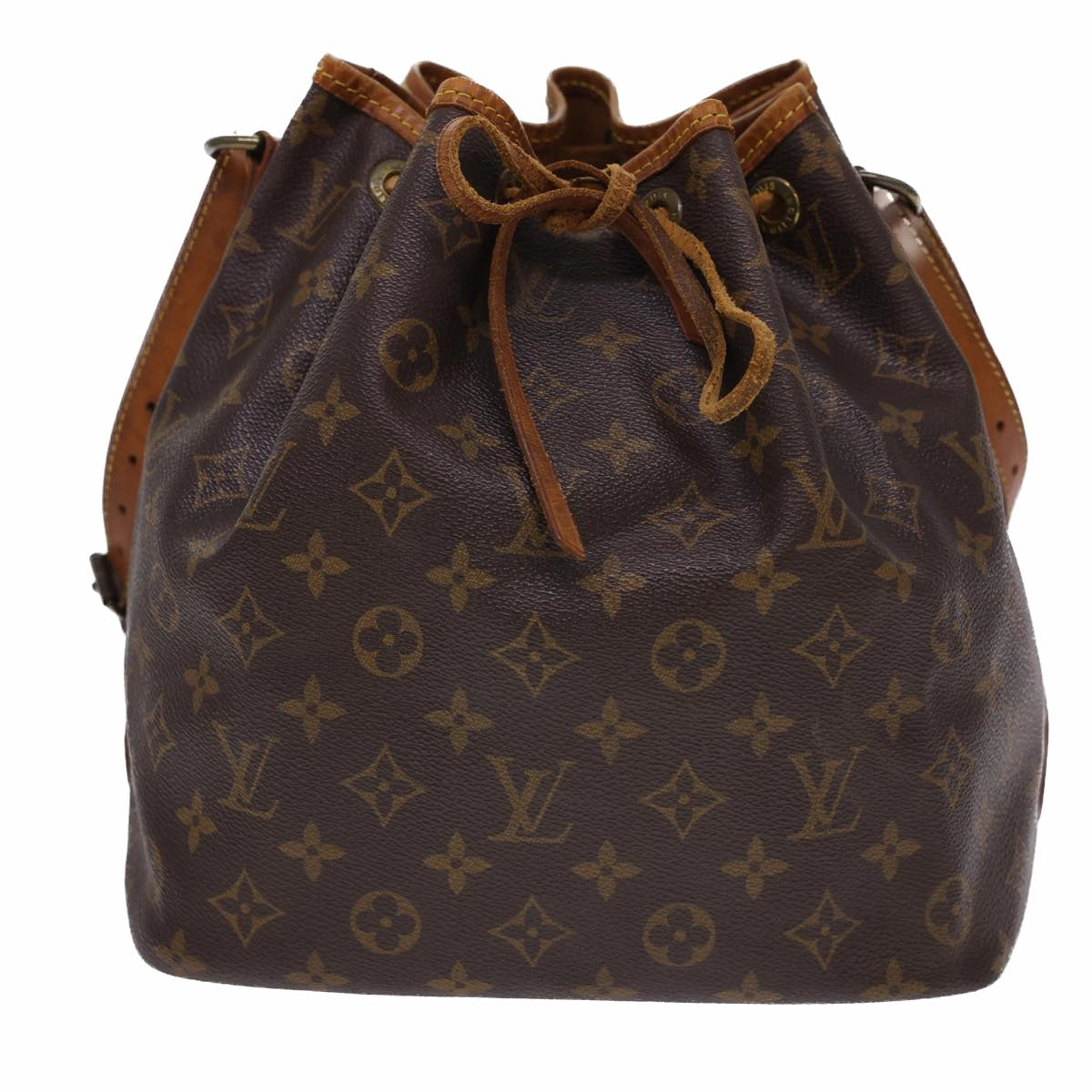 LOUIS VUITTON Monogram Petit Noe Shoulder Bag M42226 LV 39980