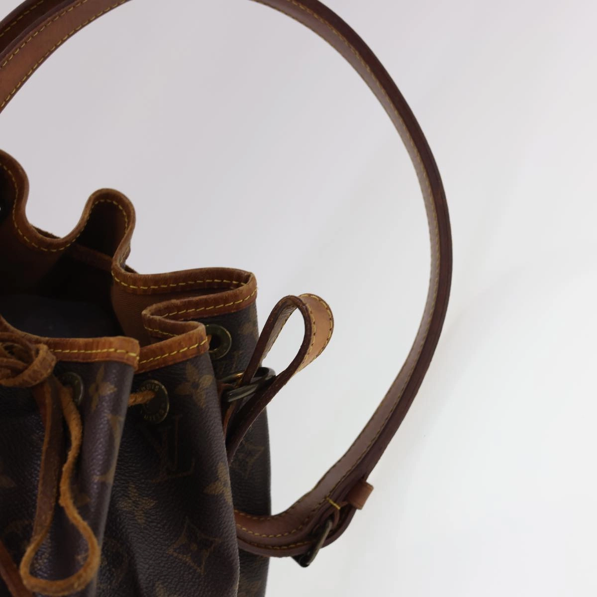 LOUIS VUITTON Monogram Petit Noe Shoulder Bag M42226 LV 39980
