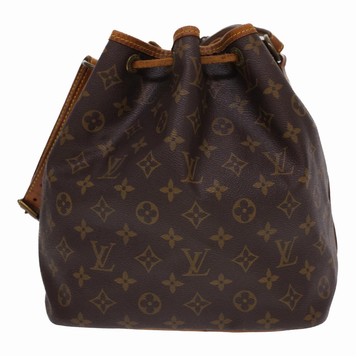 LOUIS VUITTON Monogram Petit Noe Shoulder Bag M42226 LV 39980