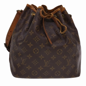 LOUIS VUITTON Monogram Petit Noe Shoulder Bag M42226 LV 39980