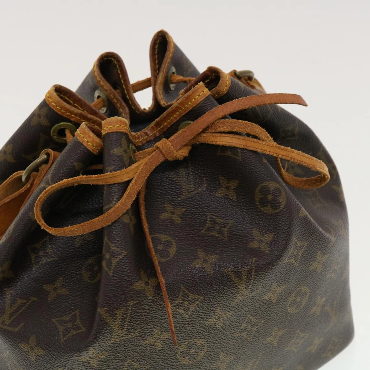 LOUIS VUITTON Monogram Petit Noe Shoulder Bag M42226 LV rd4804