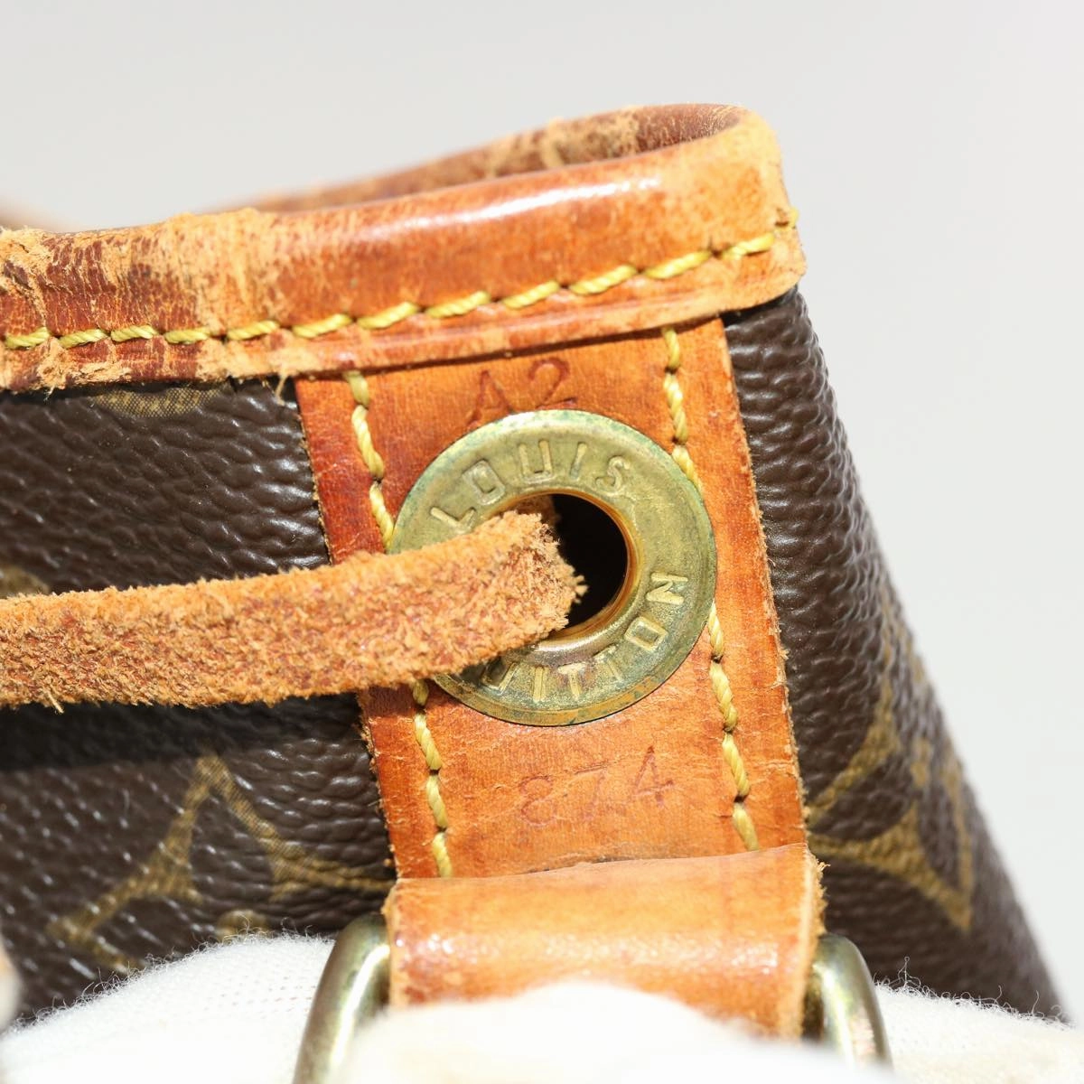 LOUIS VUITTON Monogram Petit Noe Shoulder Bag M42226 LV rd4804