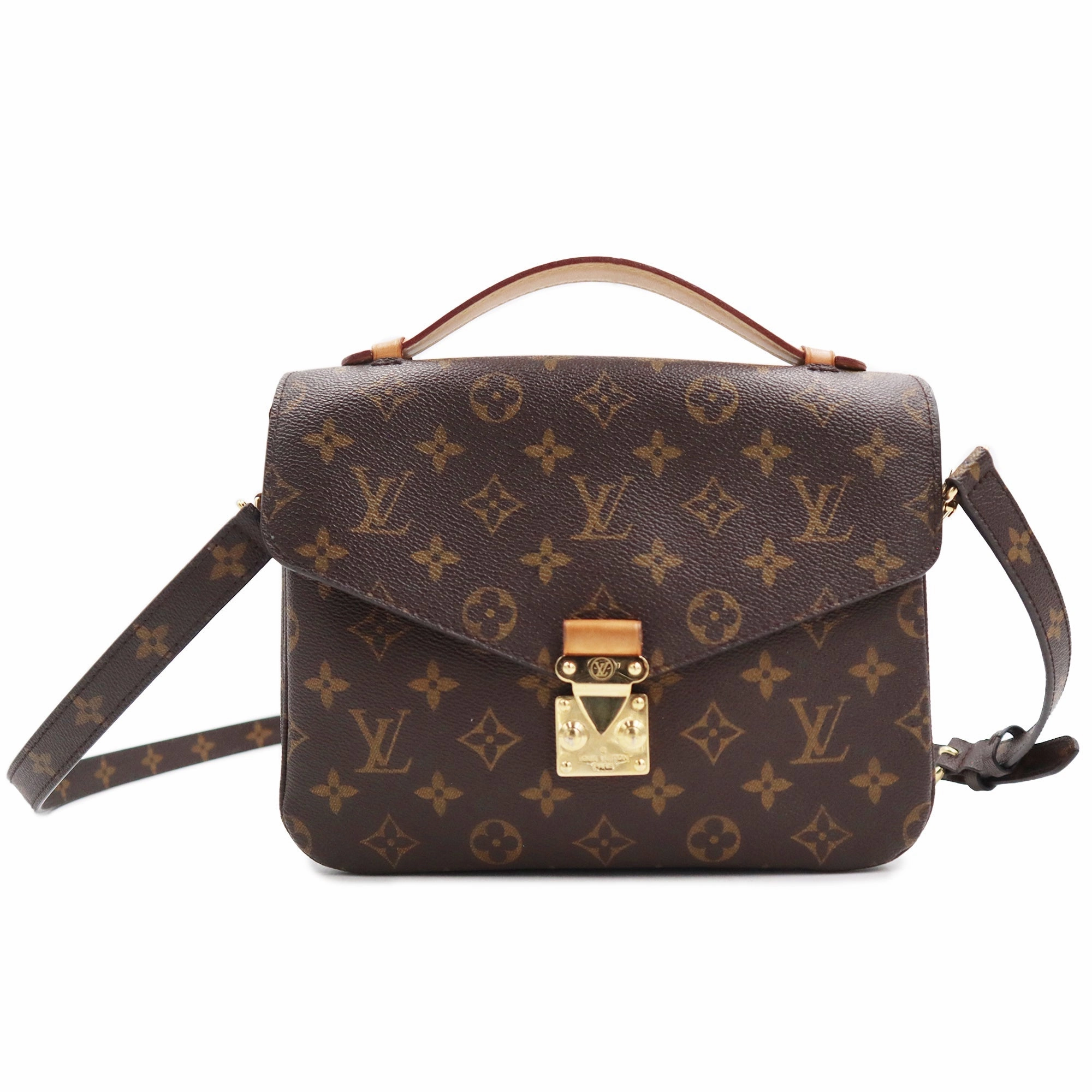 Louis Vuitton Monogram Pochette Metis Shoulder Bag DU0126