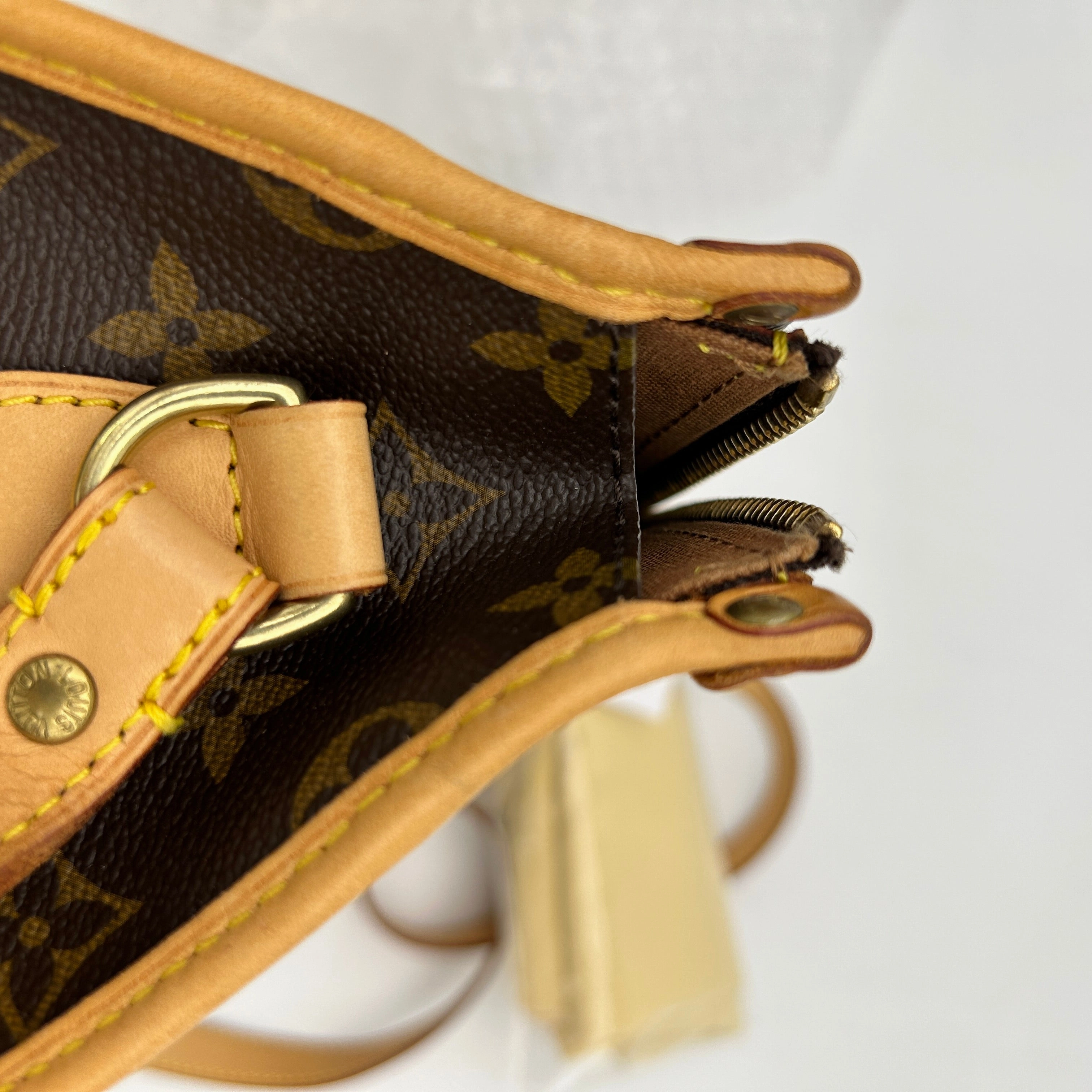 Louis Vuitton Monogram Popincourt Crossbody Bag Brown Small