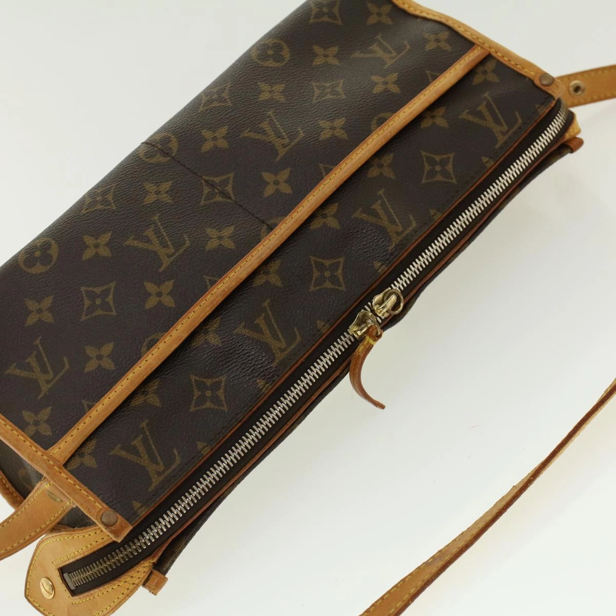 LOUIS VUITTON Monogram Popincourt Long Shoulder Bag M40008 LV 41013