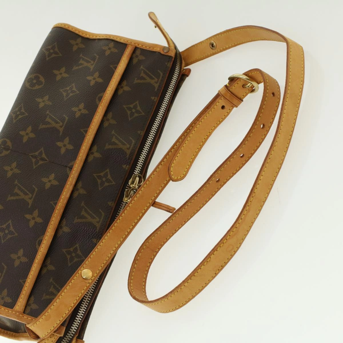LOUIS VUITTON Monogram Popincourt Long Shoulder Bag M40008 LV 41013