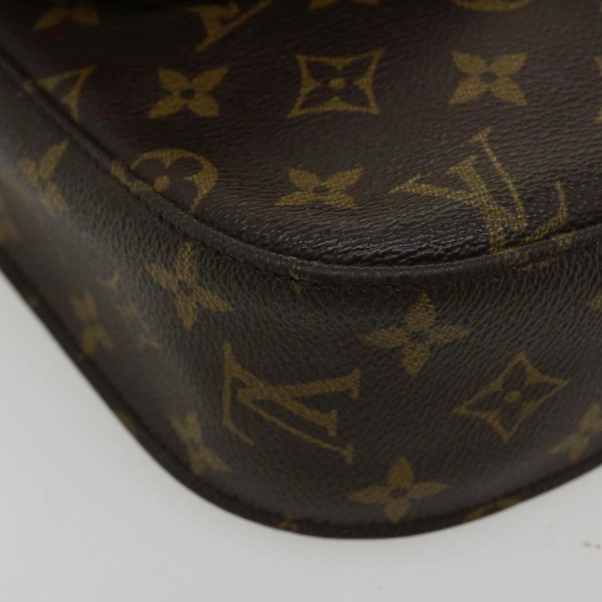 LOUIS VUITTON Monogram Saint Cloud GM Shoulder Bag M51242 LV 37590