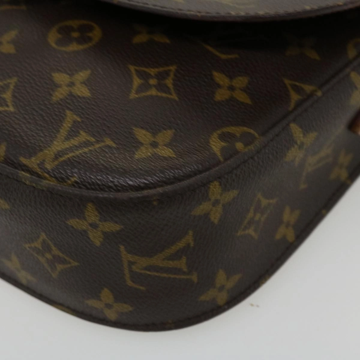 LOUIS VUITTON Monogram Saint Cloud GM Shoulder Bag M51242 LV 37590