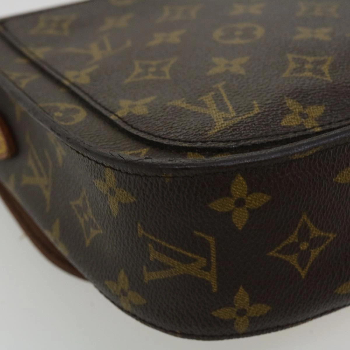 LOUIS VUITTON Monogram Saint Cloud GM Shoulder Bag M51242 LV 37590