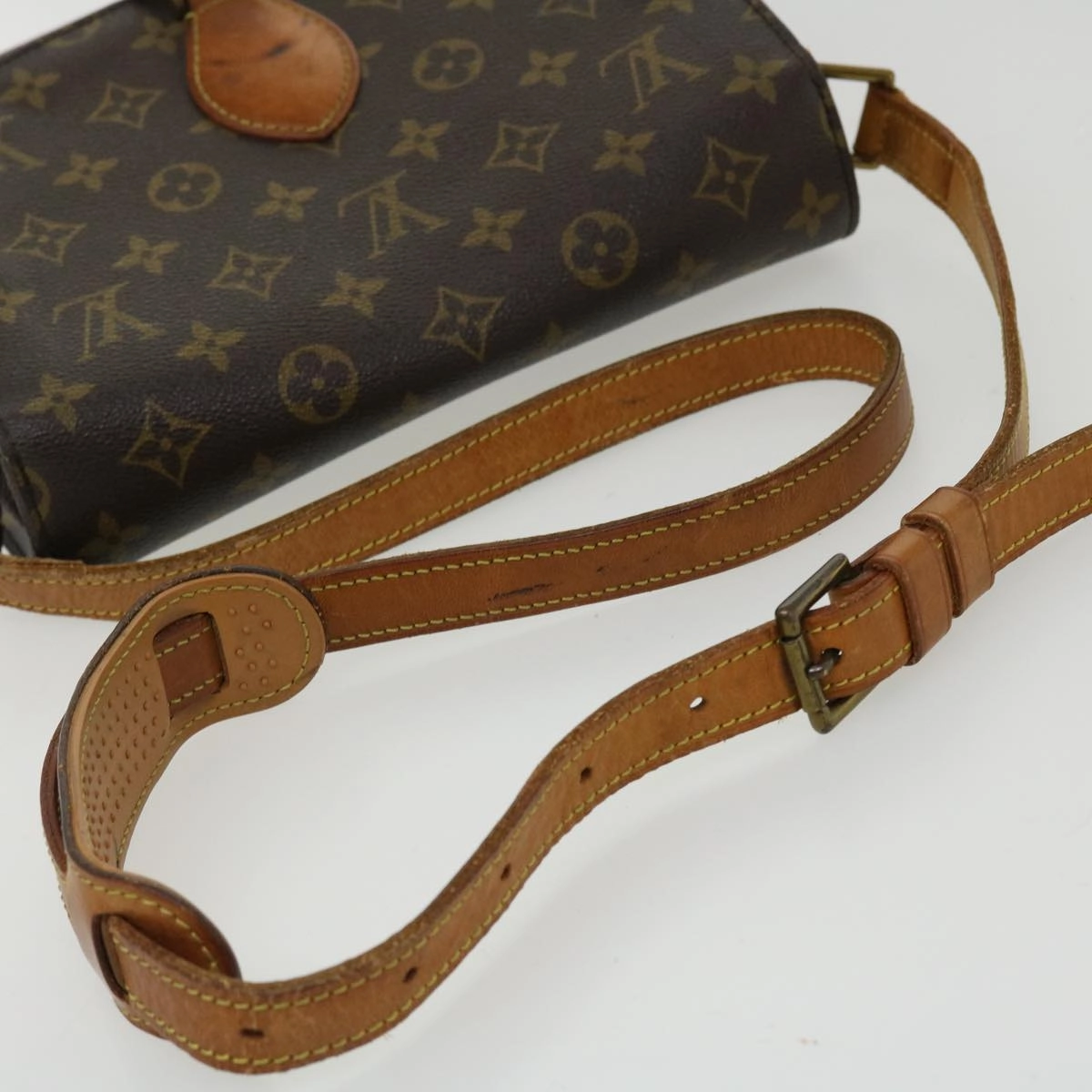 LOUIS VUITTON Monogram Saint Cloud GM Shoulder Bag M51242 LV 37590