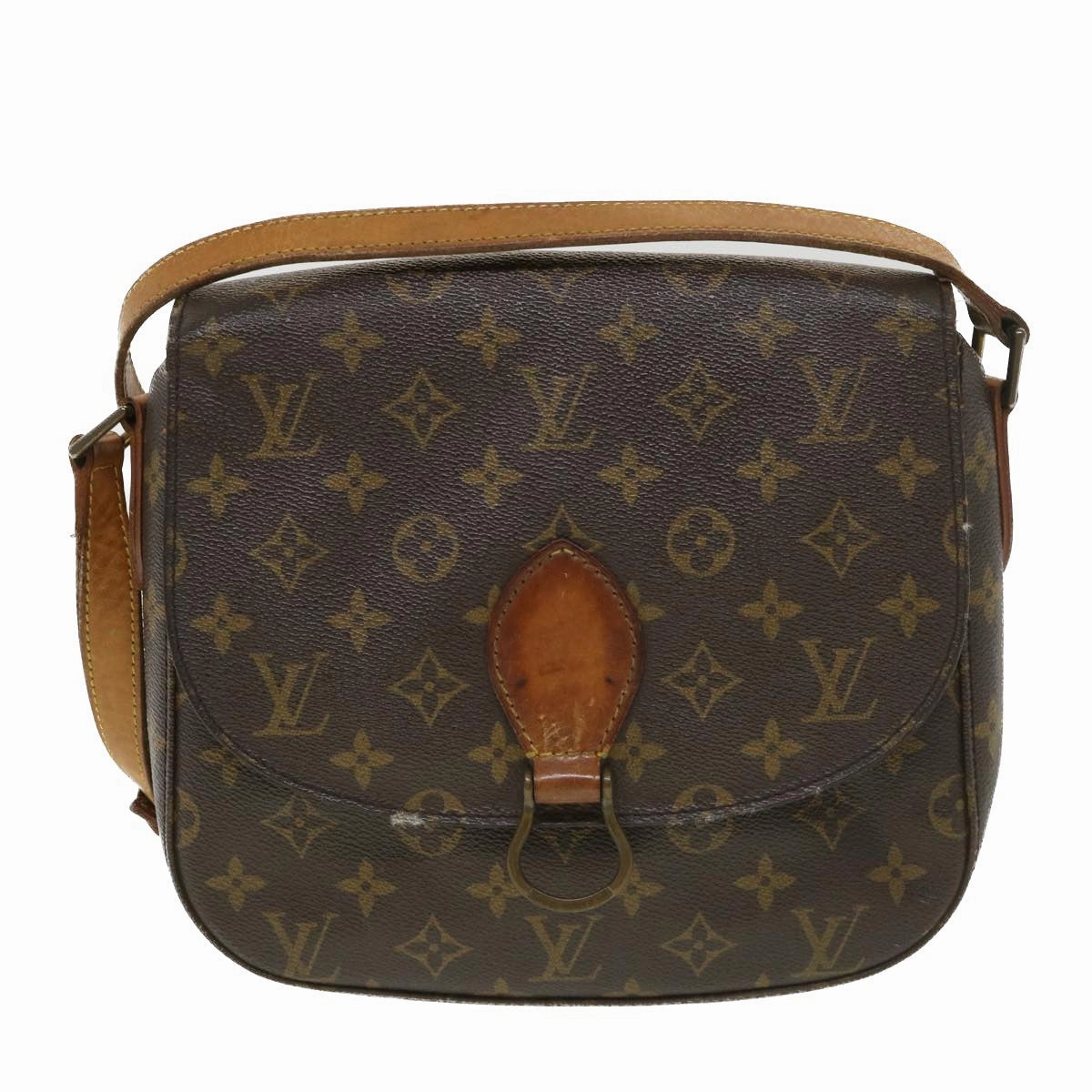 LOUIS VUITTON Monogram Saint Cloud GM Shoulder Bag M51242 LV 39126
