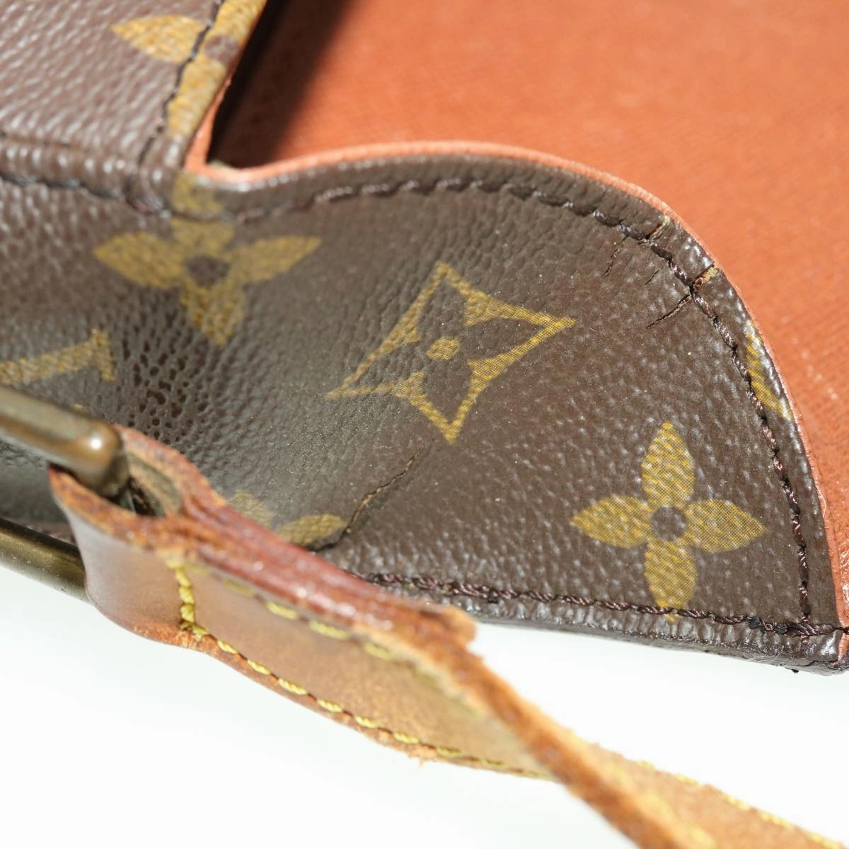 LOUIS VUITTON Monogram Saint Cloud GM Shoulder Bag M51242 LV 41087