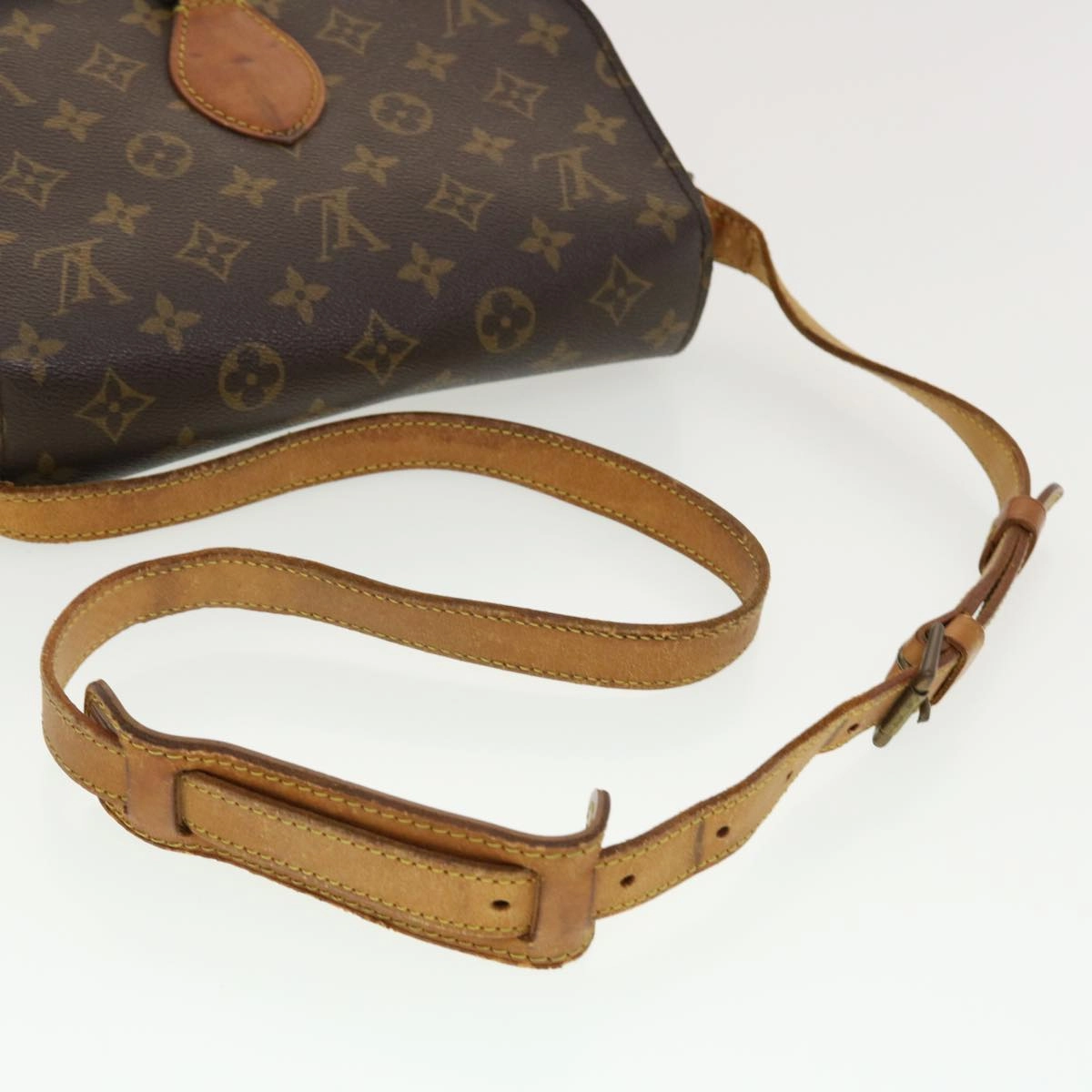LOUIS VUITTON Monogram Saint Cloud GM Shoulder Bag M51242 LV 41087