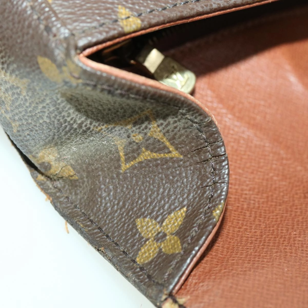 LOUIS VUITTON Monogram Saint Cloud GM Shoulder Bag M51242 LV tb574