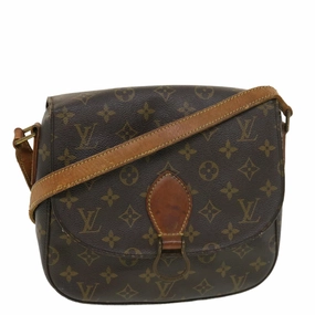 LOUIS VUITTON Monogram Saint Cloud GM Shoulder Bag M51242 LV tb574