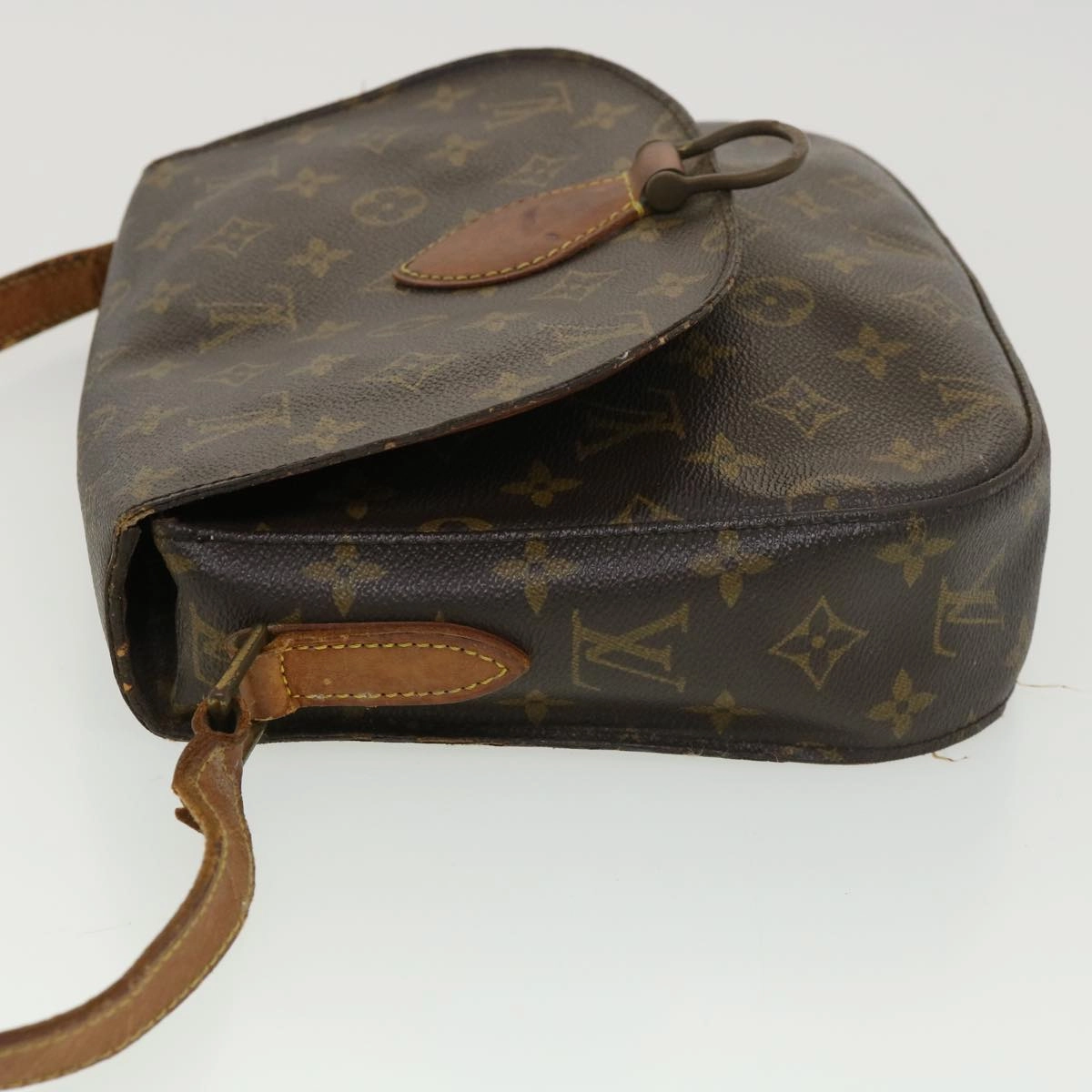 LOUIS VUITTON Monogram Saint Cloud GM Shoulder Bag M51242 LV tb574